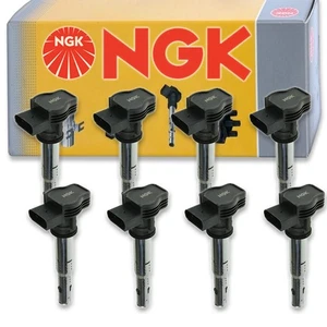 8 pcs NGK Ignition Coil for 2008-2010 Audi Q7 4.2L V8 - Spark Plug Tune Up cw - Picture 1 of 5