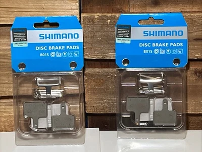 2 paquetes de pastillas de freno de disco Shimano BR-T615 PASTILLA BO1S y resorte con pasadores Foto 1 de 4