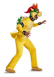 Super Mario Brothers: Bowser Mens Adult Costume XXL 50-52 - Picture 1 of 3