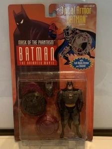 1993 Kenner Batman The Animated Movie Mask of The Phantasm Total Armor Batman - Picture 1 of 6