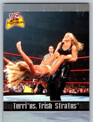 Trish Stratus vs Terri 2001 Fleer WWF The Ultimate Divas Collection #85 Foto 1 de 2