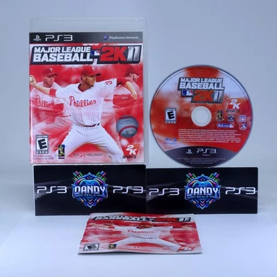 Major League Baseball 2K11 PS3 CIB W/ Manual - PlayStation 3 - Image 1 of 4
