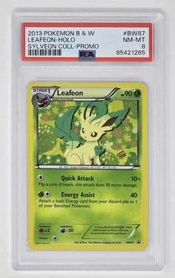 Leafeon (BW87) Promo PSA 8 (2013) Pokemon B&W: Sylveon Collection - Image 1 of 2