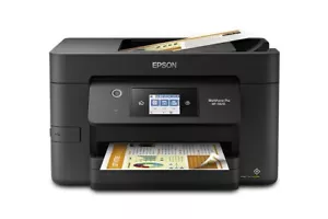 Epson WorkForce PRO Wf-3820 All-in-one Wireless Copier fax Scan Inkjet Printer - Picture 1 of 7
