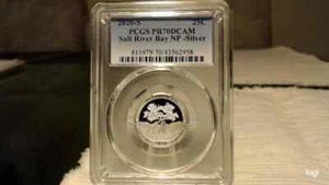 2020-S Salt River Bay National Park Silver Quarter PCGS PR70DCAM BLUE LABEL - Bild 1 von 2