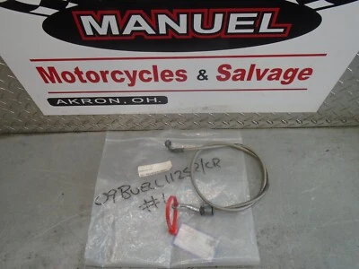 2009 08-09 Buell 1125CR 1125R 1125 steel braded clutch line hose #1 - Image 1 of 2