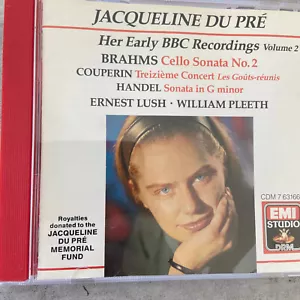 JACQUELINE DU PRE: Early BBC Recordings - 2 (UK CD EMI CDM 7 63166 2 /NM) - Picture 1 of 3