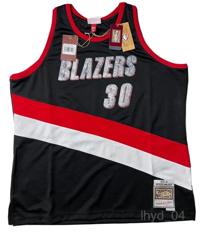 MITCHELL & NESS PORTLAND TRAIL BLAZERS 2XL $200 RASHEED WALLACE 75TH JERSEY DS Cover