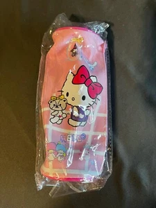 Hello Kitty Pencil Case Cosmetic Makeup Bag Storage New - Picture 1 of 4