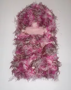 Sturmhaube Skimaske rosa tarnfarben unscharf Skimaske - Bild 1 von 3
