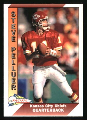 Steve Pelluer 1991 Pacific #216 FOOTBALL Card - Image 1 of 2
