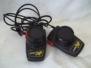 2 controladores de paletas originales vintage para Atari 2600 - Imagen 1 de 2