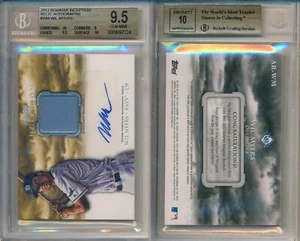 Wil Myers 2013 Bowman Inception Jersey Auto Rookie Rc BGS 9.5 Auto 10 X224 - Picture 1 of 1