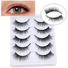 5Pair 3D Eyelash Volume Fake Lashes Natural False Eyelashes  Eyelash Extension#