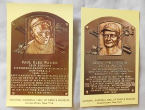 Cooperstown HOF Plaque Yellow Hall of Fame Postcards N-Z  Pick one - Picture 1 of 77