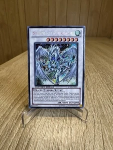 Stardust Dragon Secret Rare German AC11-DE024 Light Play Yu-Gi-Oh! - Picture 1 of 2