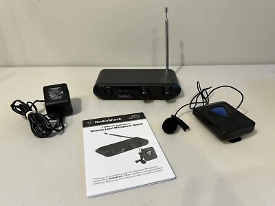 RadioShack 170MHz VHF single-channel Wireless Lapel Microphone System - Image 1 of 4