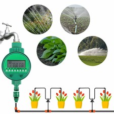 CENTRALINA DIGITALE PROGRAMMATORE AQUA IRRIGAZIONE TIMER PER GIARDINO