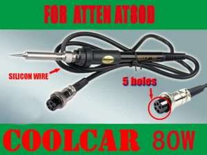 Solder SOLDERING STATION IRON for ATTEN AT100D SILICON WIRE 100W 5 holes OZ - Picture 1 of 3