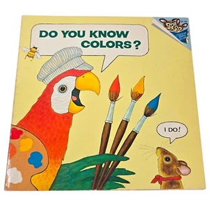 Do You Know Colors Vintage Book 1978 Learning Pictureback Educational Paperback - Picture 1 of 12
