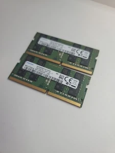 LOT OF 2x LENOVO FRU:01FR302 SODIMM 16GB PC4-2400T SAMSUNG - Picture 1 of 5