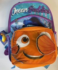 Finding Dory Ocean Buddies Backpack + Bonus Lunch Bag - Picture 1 of 4