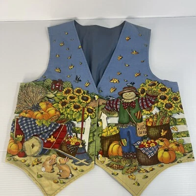 Chaleco Infantil Vintage Grande Otoño Halloween Fingir Juego Disfraz Espantapájaros Unisex Foto 1 de 4