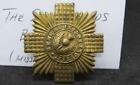 Broche en laiton The Scots Guards de la Seconde Guerre mondiale badge épingle manquante