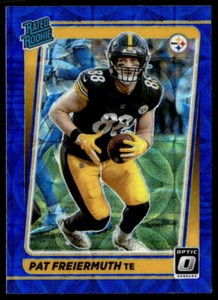 2021 Donruss Optic Blue Scope #232 Pat Freiermuth