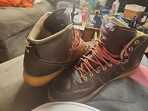 Nike Air Force 1 High ‘07 Winter Workboot 315121-203 Preowned Men’s Size 13