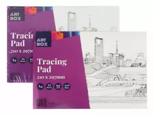 A4 Tracing Paper 60gsm Sketching Overlays Transparent Paper Art Acid Free - Picture 1 of 2