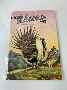 Vintage Wyoming Wildlife Magazine September  1964 The Great Outdoors Of The West - Bild 1 von 5