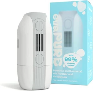 Mini Rechargeable Portable Air Purifier for Desk and Car - Cordless Evapure - Picture 1 of 5