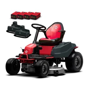 Cramer 82LT107 Akku-Rasentraktor Aufsitzmäher inkl. Akkus + Ladegeräte - Bild 1 von 12