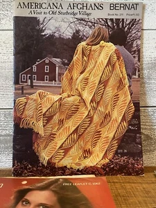 Vintage Lot Of 1970s Crochet Knitting Magazines And Leaflets - Picture 1 of 14