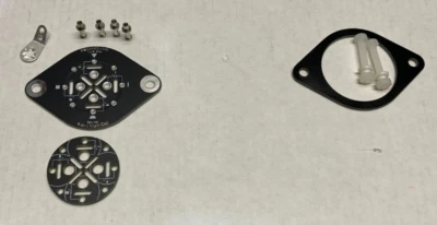 KIT DE PLACA DE CIRCUITO CONDENSADOR SECTORIAL MULTISECCIÓN 600V 4 en 1 + kit aislante -sesgo Foto 1 de 4