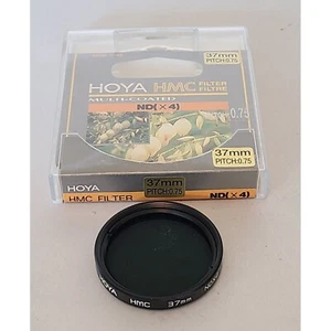 Hoya HMC Lens Filter 37mm ND (x4) - Multi-Coated PITCH: 0.75 for video - Picture 1 of 7