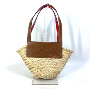 Christian Louboutin 1215226 basket bag Tote Bag Shoulder Bag Hand Bag - Picture 1 of 12