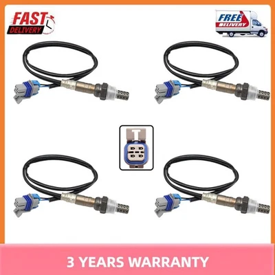 Set of 4 Upper+Lower Oxygen Sensors For GMC Sierra 1500 4.8L V8 2003 2004 2005 - Image 1 of 4