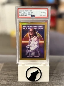 2023 Panini Chronicles Brittney Zamora #3 Overdrive - Gold 1/10 PSA 10 Gem Mint - Picture 1 of 4