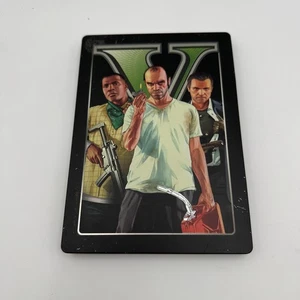 *NO GAME PS3 Grand Theft Auto 5 Steel Book Playstation 3 Special Edition GTA V - Picture 1 of 3