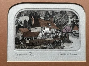 Graham Clarke - Escuela Británica Moderna - Grabado - Yeomans - Firmado y numerado - Imagen 1 de 16