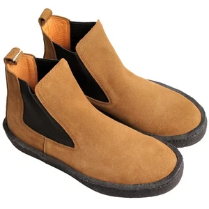 Botas cortas de gamuza Hender Scheme Side Gore talla 5 10,4–10,6 pulgadas hechas en Japón para hombre” - Imagen 1 de 6