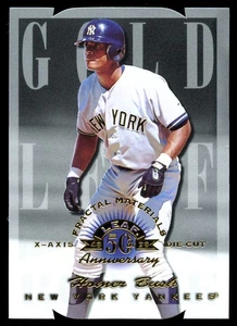 Hoja Fractal Materials 1998 troquelado #196 Homer Bush/200 - Imagen 1 de 2