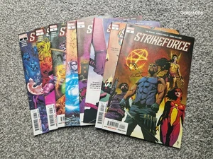 STRIKEFORCE #1,2,3,4,5,6,7,8 (2019-20) MARVEL COMICS - Foto 1 di 3
