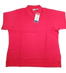 Clique Polo Shirt Mens Red Cool Dry Polyester Stretch Performance Golf 1X NWT - Picture 1 of 8