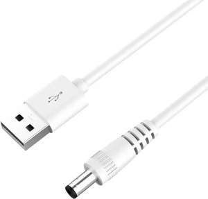 Cable de carga de repuesto para espejo de maquillaje iluminado DEIOVWXS, DC 5,5 * 2,1 mm...  - Imagen 1 de 3