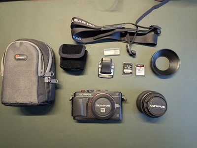 Lente de 14-42 mm para cámara digital Olympus PEN Lite E-PL6 Foto 1 de 4