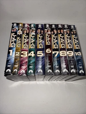 JAG on DVD Complete Series Seasons 1-10 Box Sets Judge Advocate General - Image 1 of 4