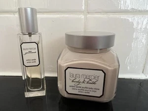 Laura Mercier Ambre Vanille Souffle Body Creme 200ml And EDT 15ml - Picture 1 of 5